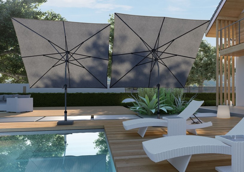 Duży parasol ogrodowy – nowy wymiar odpoczynku w ogrodzie!